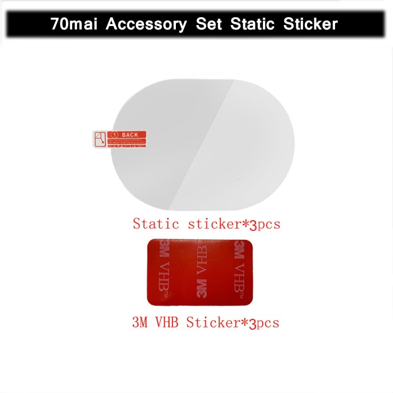 Xiaomi 70 Mai Set Accessory Static Stickers for 1S/M300