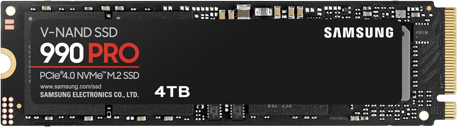 Samsung 990 PRO 4.0TB NVMe PCIe 4.0 / MZ-V9P4T0BW