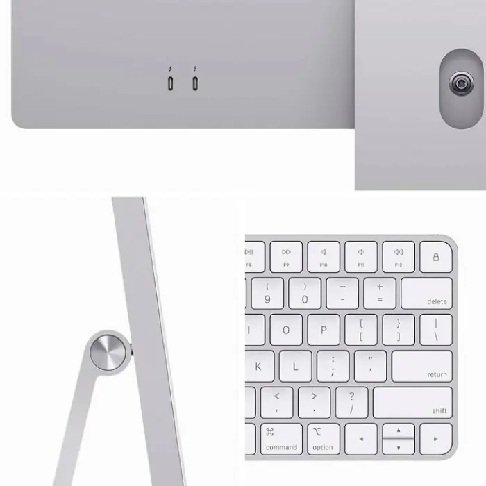 Apple iMac / 24 Retina 4.5K / M3 8-core CPU 8-core GPU / 16Gb RAM / 512Gb SSD / Sonoma Silver