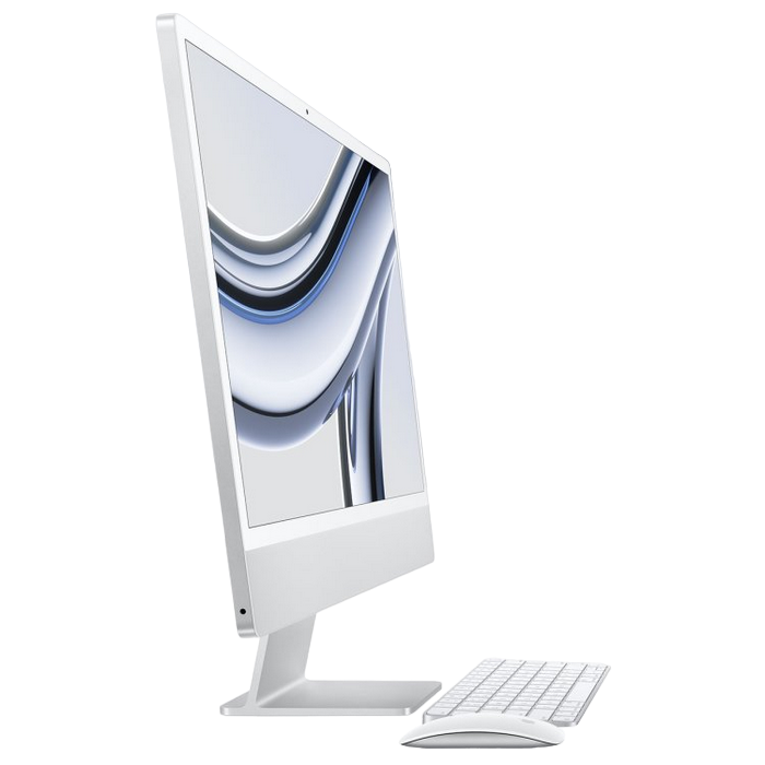 Apple iMac / 24 Retina 4.5K / M3 8-core CPU 8-core GPU / 16Gb RAM / 512Gb SSD / Sonoma Silver