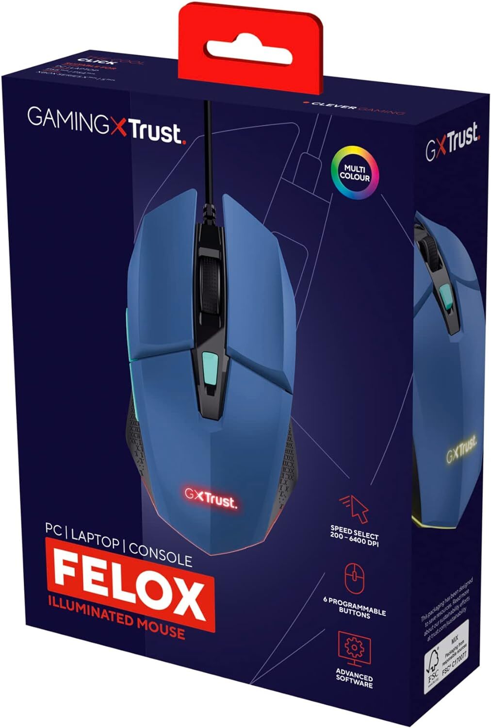 Trust Gaming GXT 109B FELOX / 25067