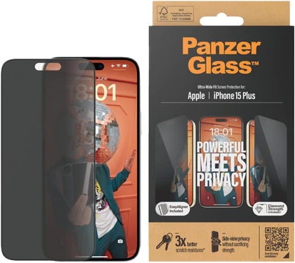PanzerGlass Apple iPhone 15 Plus UWF Privacy