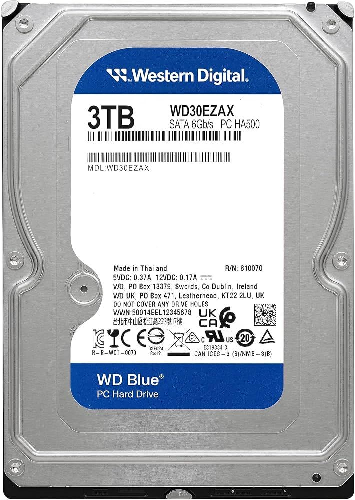 WesternDigital Caviar Blue 3.0TB / WD30EZAX