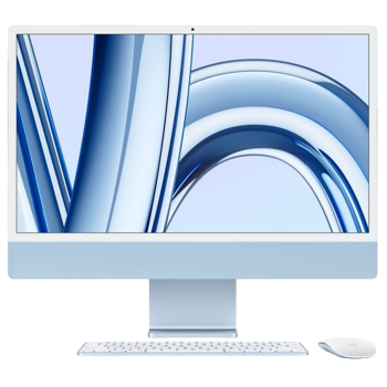 Apple iMac / 24 Retina 4.5K / M3 8-core CPU 8-core GPU / 16Gb RAM / 512Gb SSD / Sonoma Blue