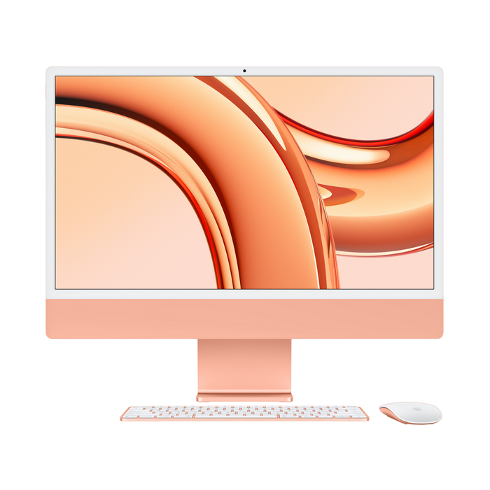 Apple iMac / 24 Retina 4.5K / M3 8-core CPU 10-core GPU / 16Gb RAM / 1.0Tb SSD / Sonoma Orange