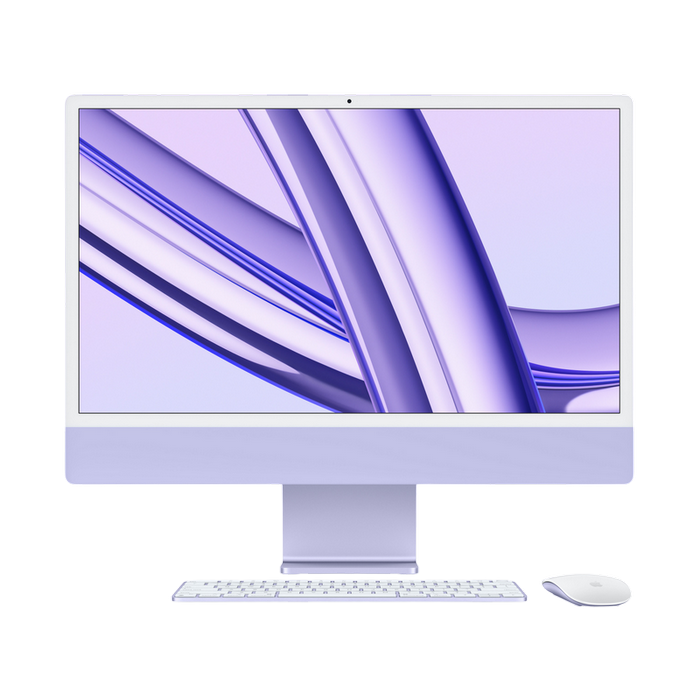 Apple iMac / 24 Retina 4.5K / M3 8-core CPU 10-core GPU / 16Gb RAM / 1.0Tb SSD / Sonoma Purple