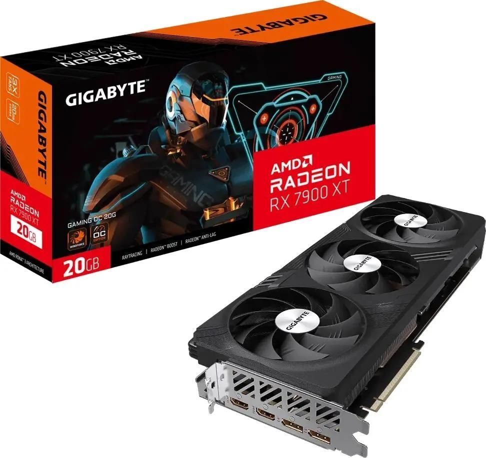 GIGABYTE Radeon RX 7900 XT 20GB GDDR6 Gaming OC 320Bit / GV-R79XTGAMING OC-20GD