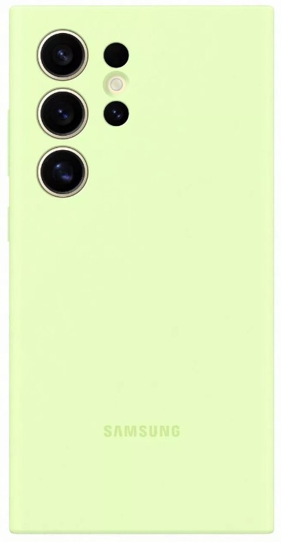 Samsung Original silicone cover Galaxy S24 Ultra Green