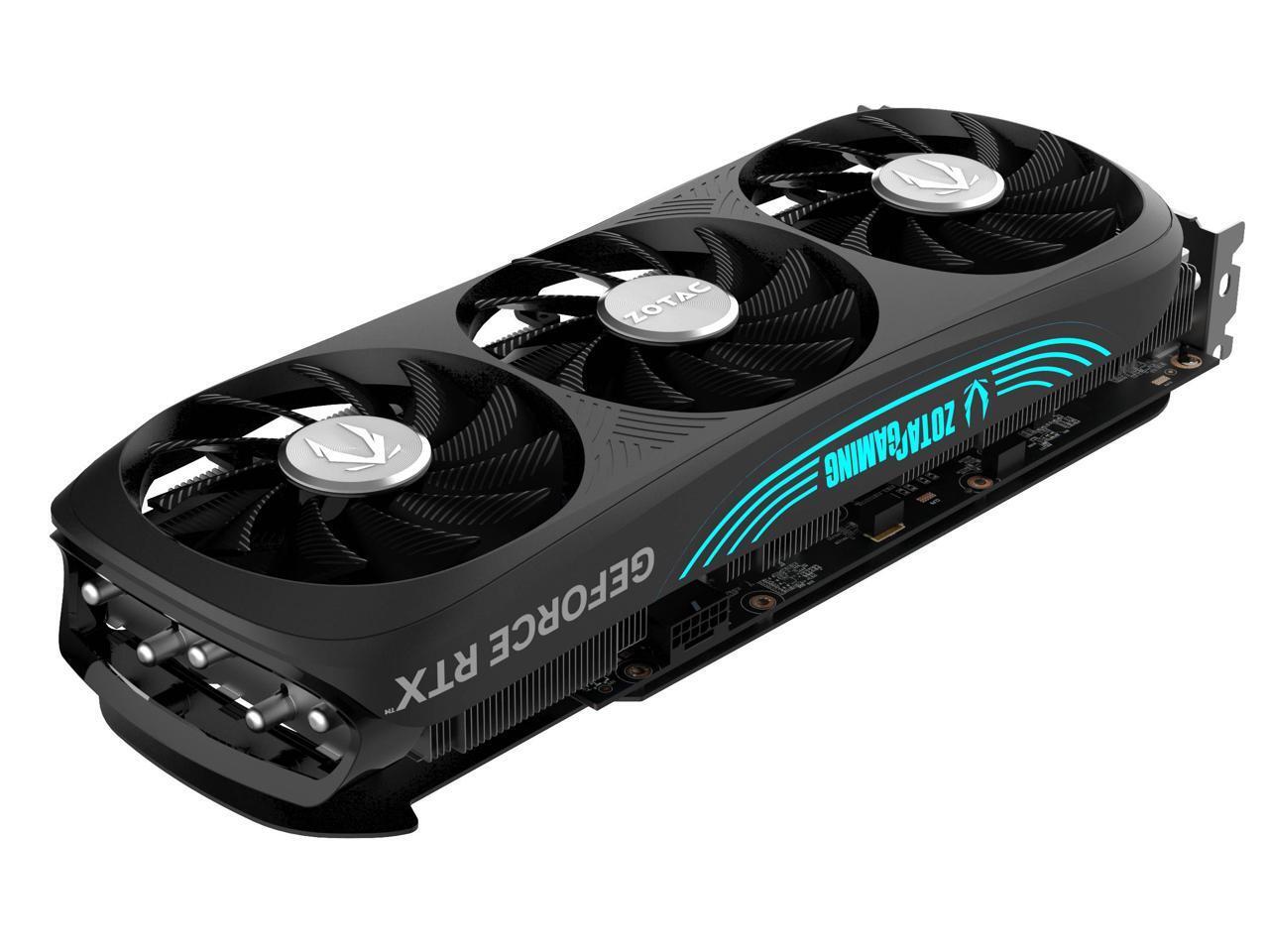 ZOTAC GeForce RTX 4070 SUPER Trinity Black Edition 12GB GDDR6X 192bit / ZT-D40720D-10P