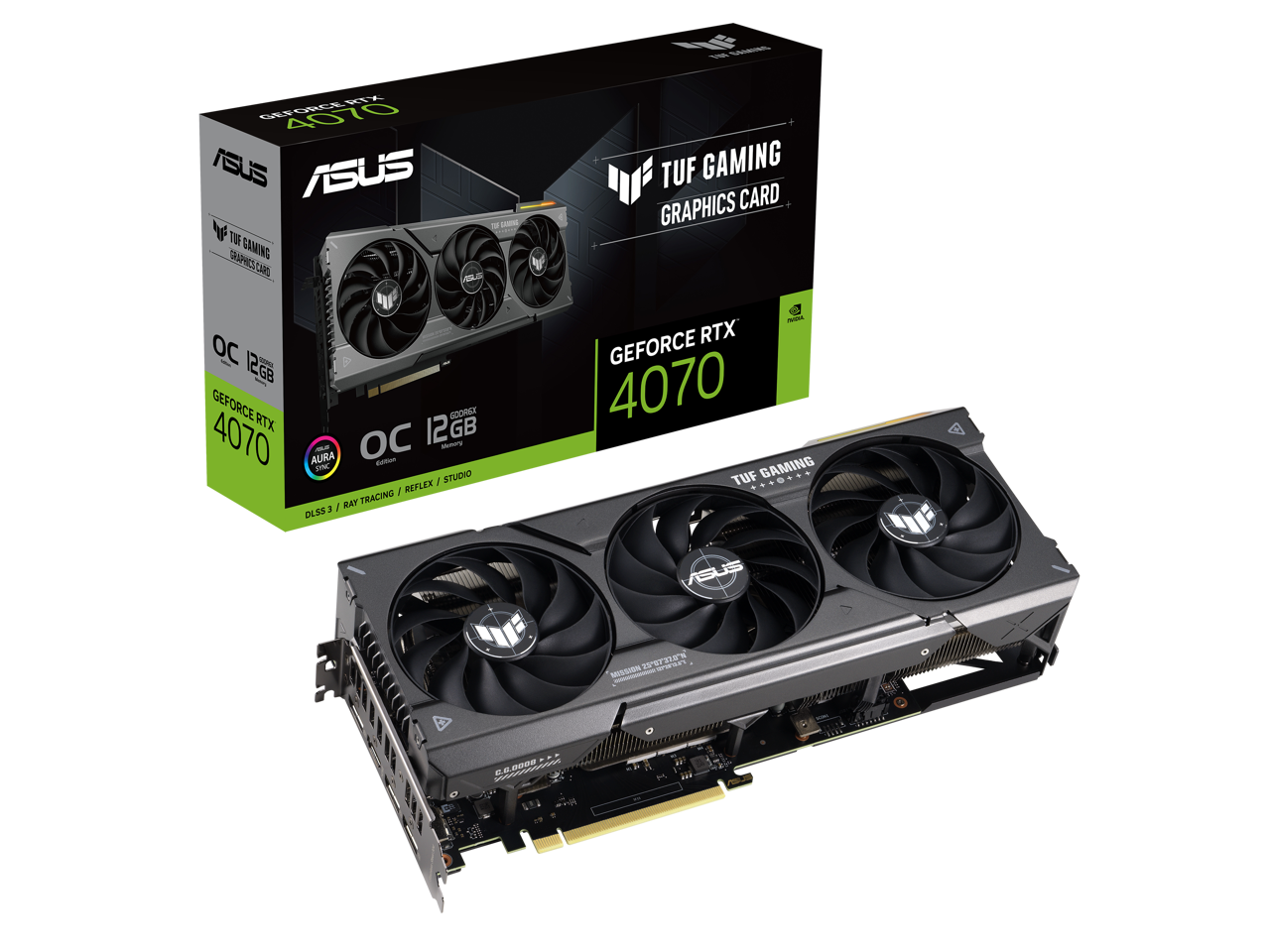 ASUS TUF Gaming GeForce RTX 4070 12GB GDDR6X 128bit / TUF-RTX4070-12G-GAMING