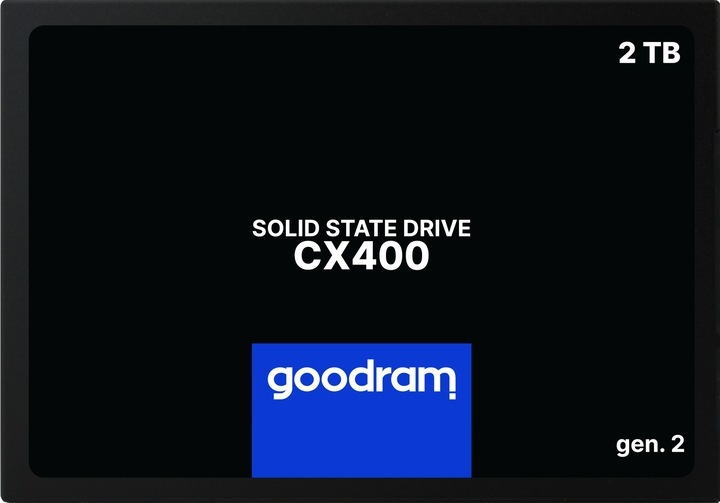 GOODRAM CX400 Gen.2 / 2.0TB 2.5 / SSDPR-CX400-02T-G2
