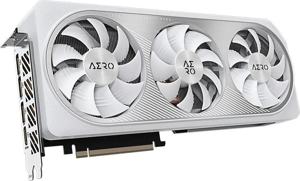 GIGABYTE GeForce RTX 4070 Ti Super 16GB GDDR6X Aero OC 256Bit / GV-N407TSAERO OC-16GD