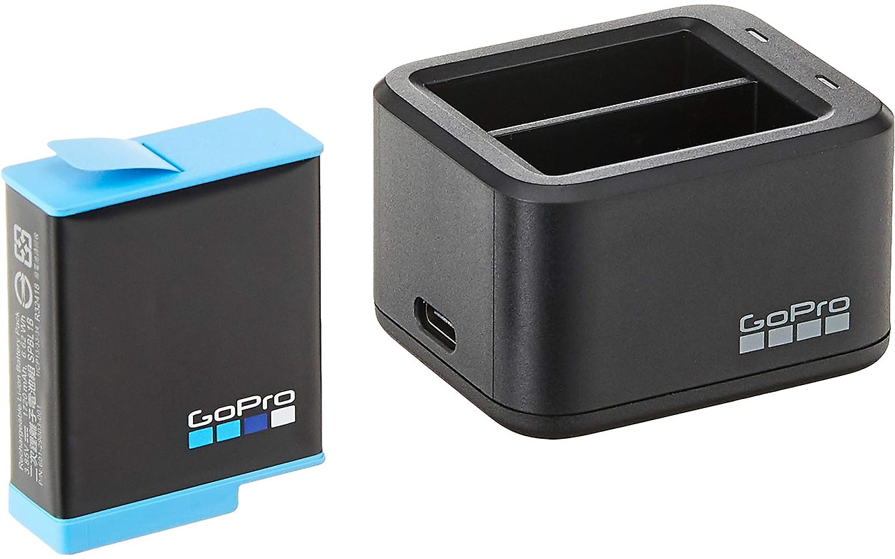 GoPro Dual Battery Charger + Spare Battery GoPro HERO10