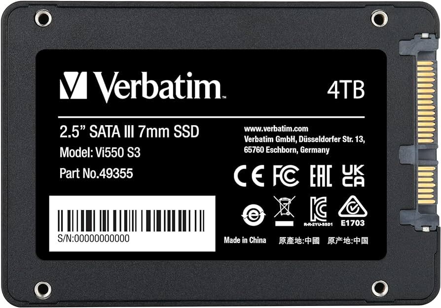 Verbatim VI550S3-4TB-49355