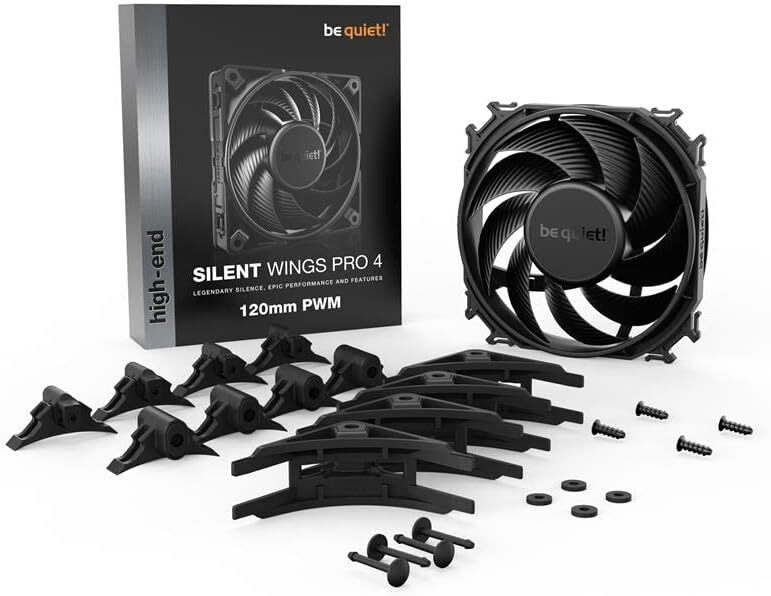 be quiet! Silent Wings Pro 4 / 120 x 120 x 25 mm