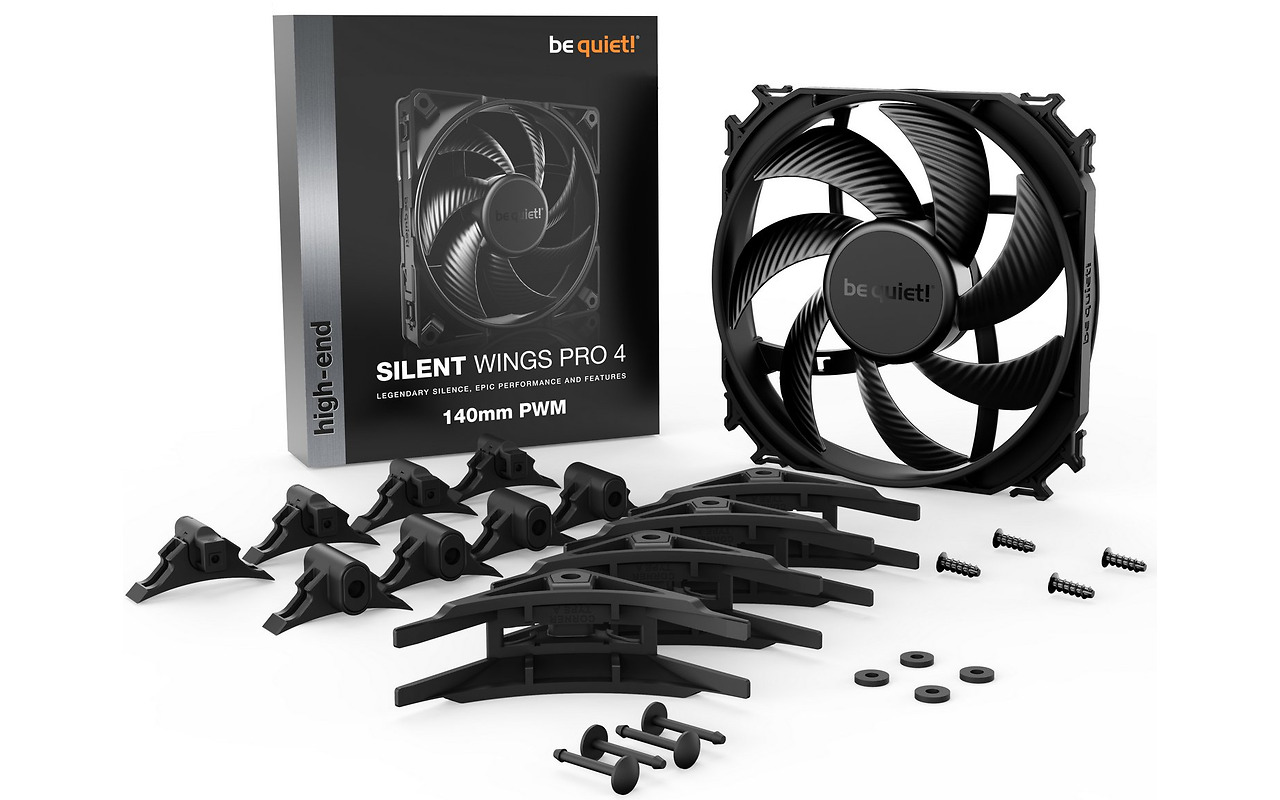 be quiet! Silent Wings Pro 4 / 140 x 140 x 25 mm