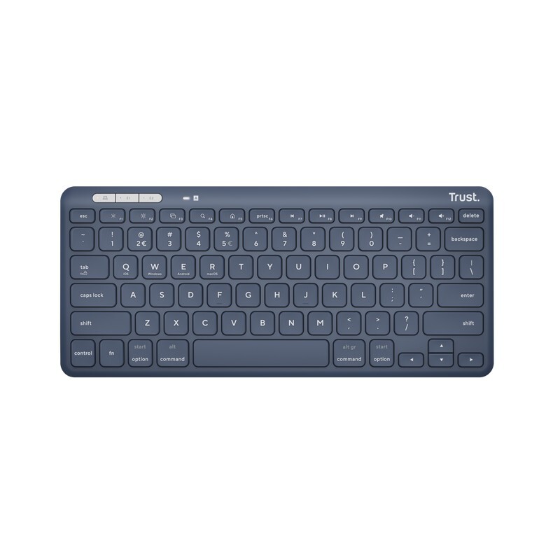 Trust Lyra Multi-Device Compact Keyboard Blue