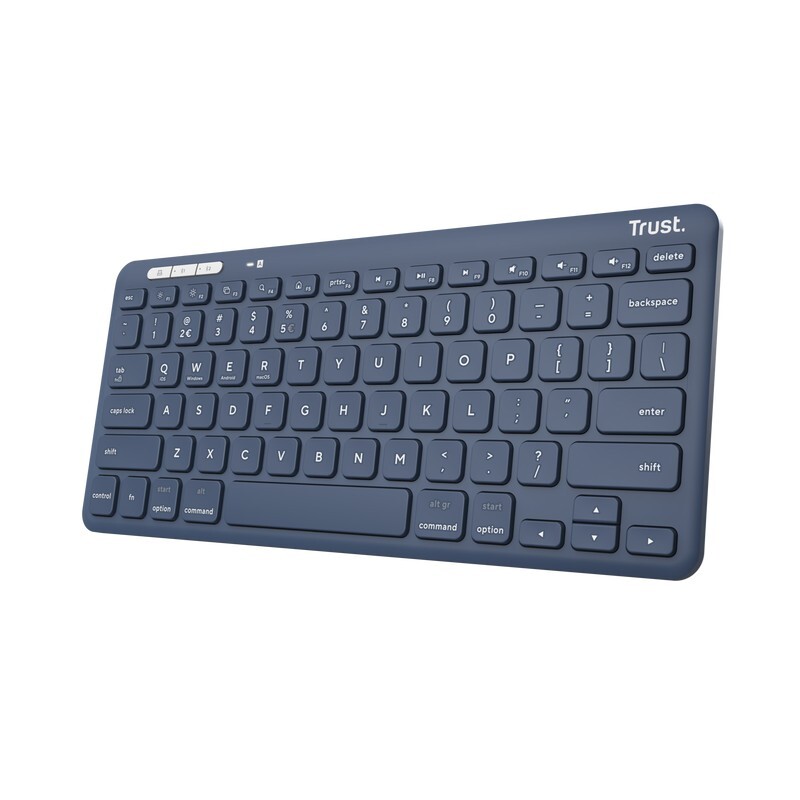 Trust Lyra Multi-Device Compact Keyboard Blue