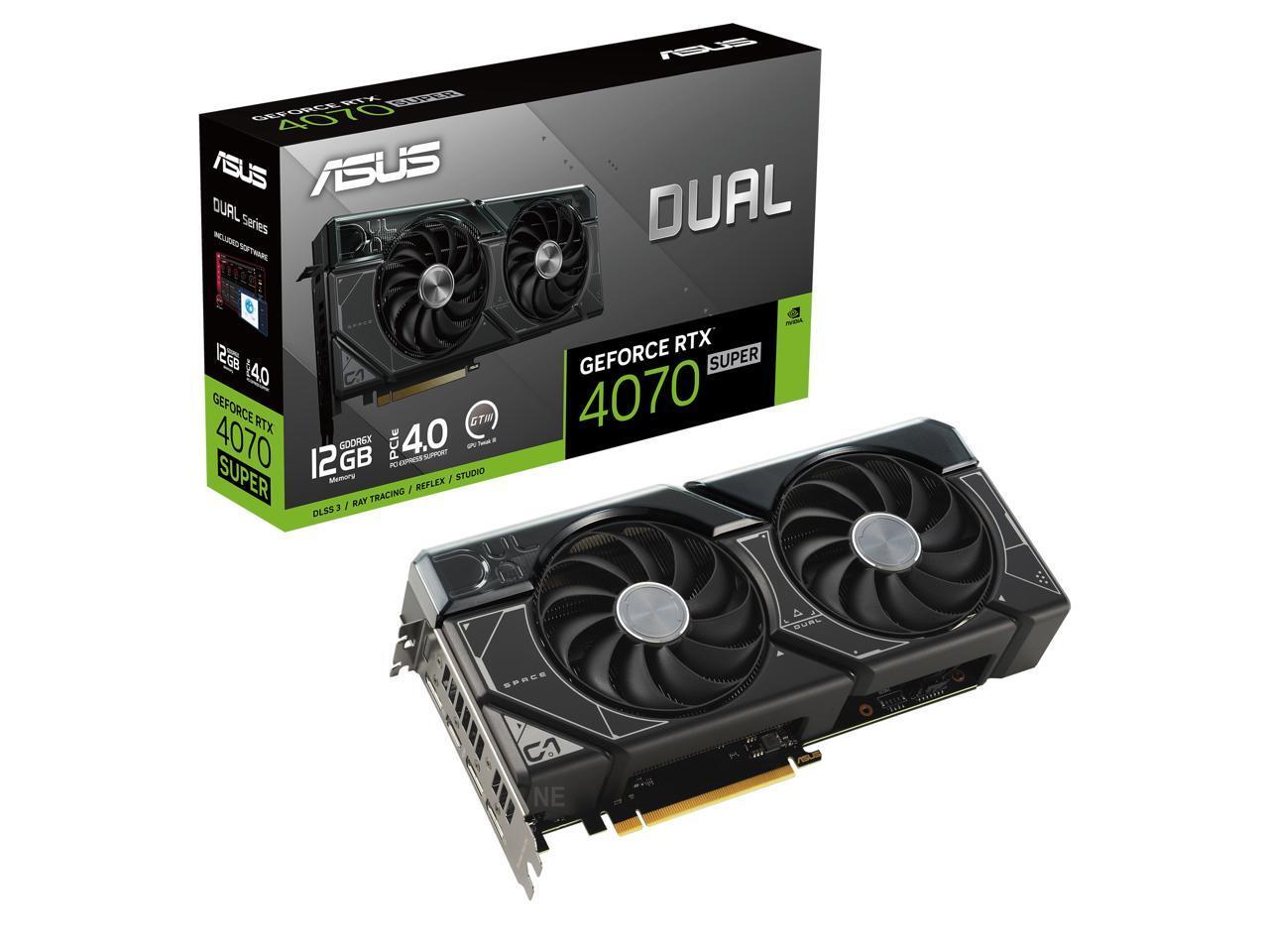 ASUS Dual GeForce RTX 4070 SUPER 12GB GDDR6X 192bit / DUAL-RTX4070S-12G