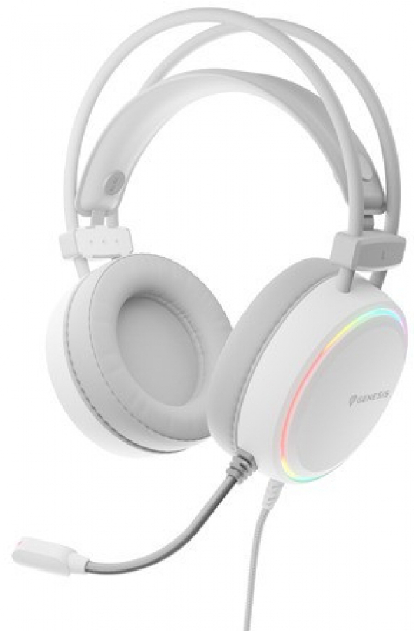 Genesis Headset Neon 613 White