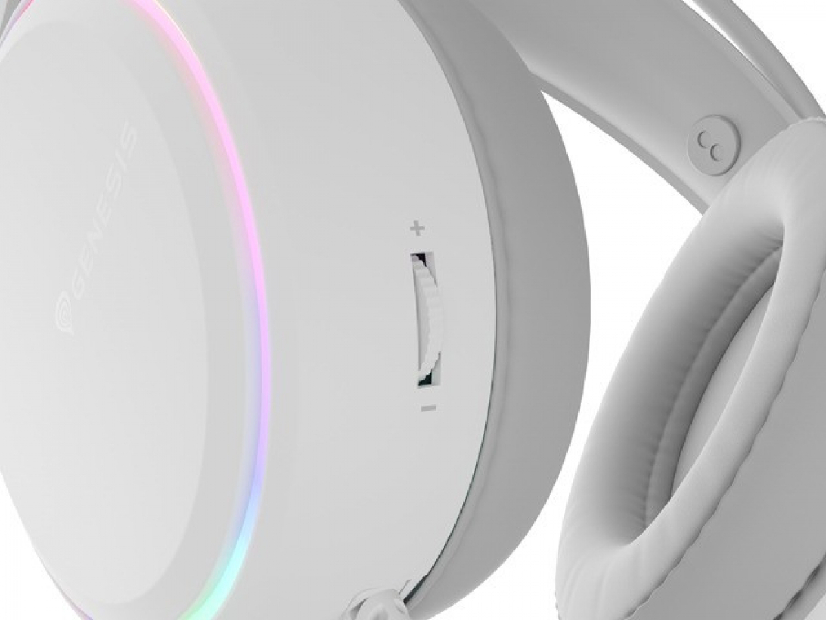 Genesis Headset Neon 613 White