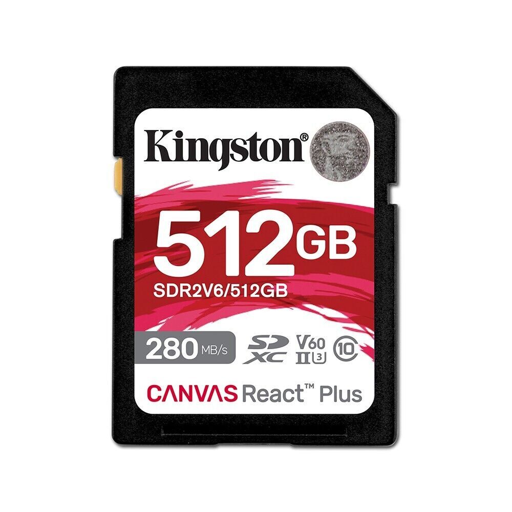Kingston Canvas React Plus V60 512GB SD / SDR2V6/512GB