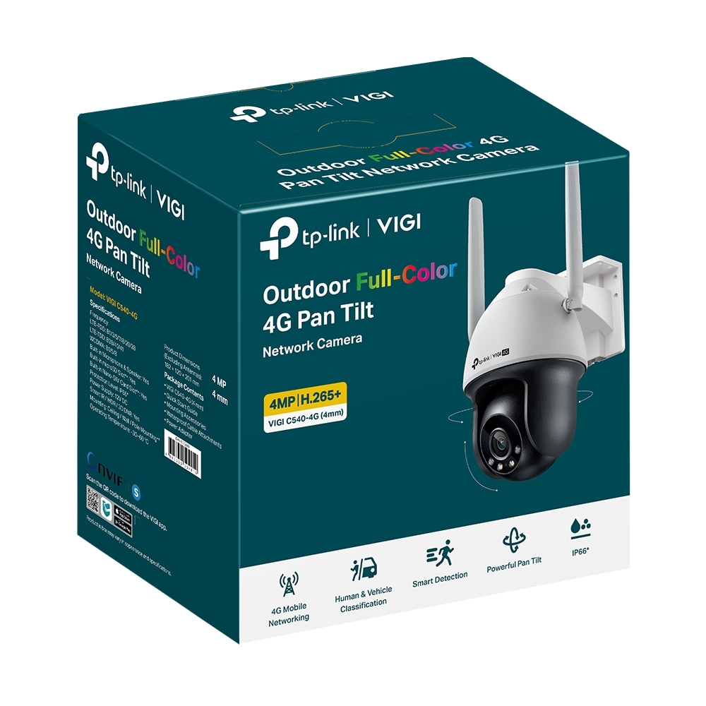 TP-LINK VIGI C540-4G / 4Mpix 4mm LTE