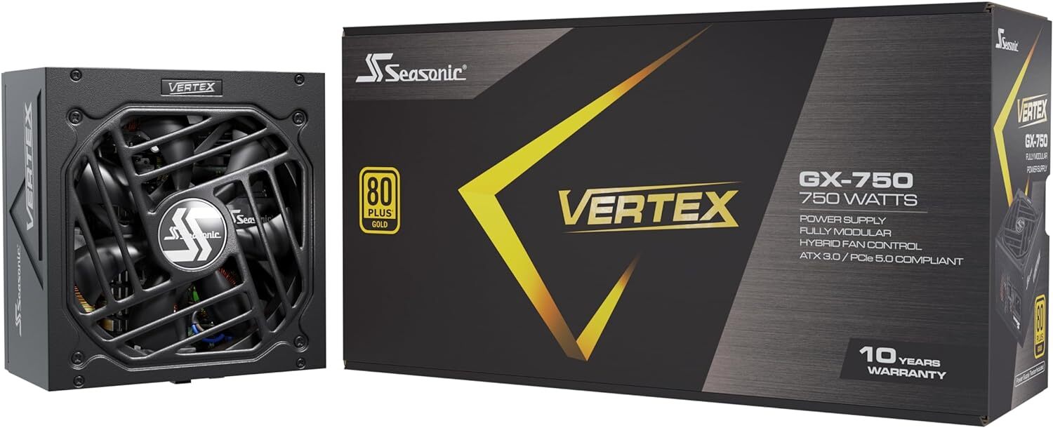 Seasonic Vertex GX-750 / 850W 80+ Gold ATX 3.0