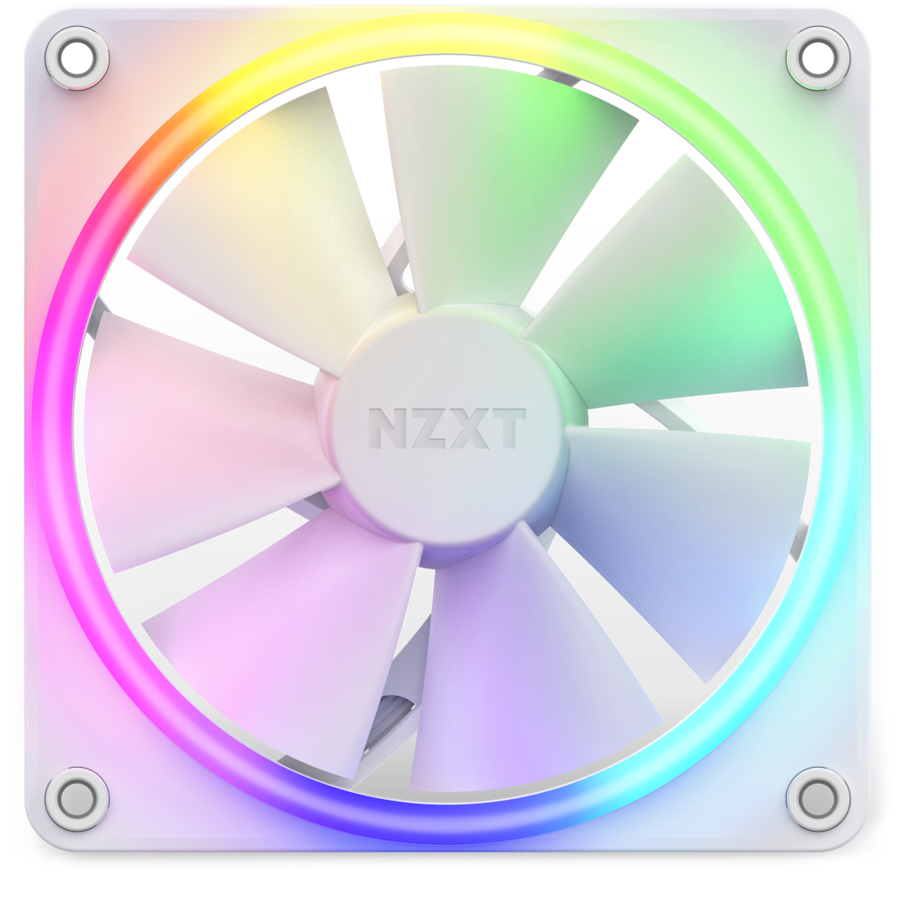 NZXT F120 RGB / 120x120x26mm White