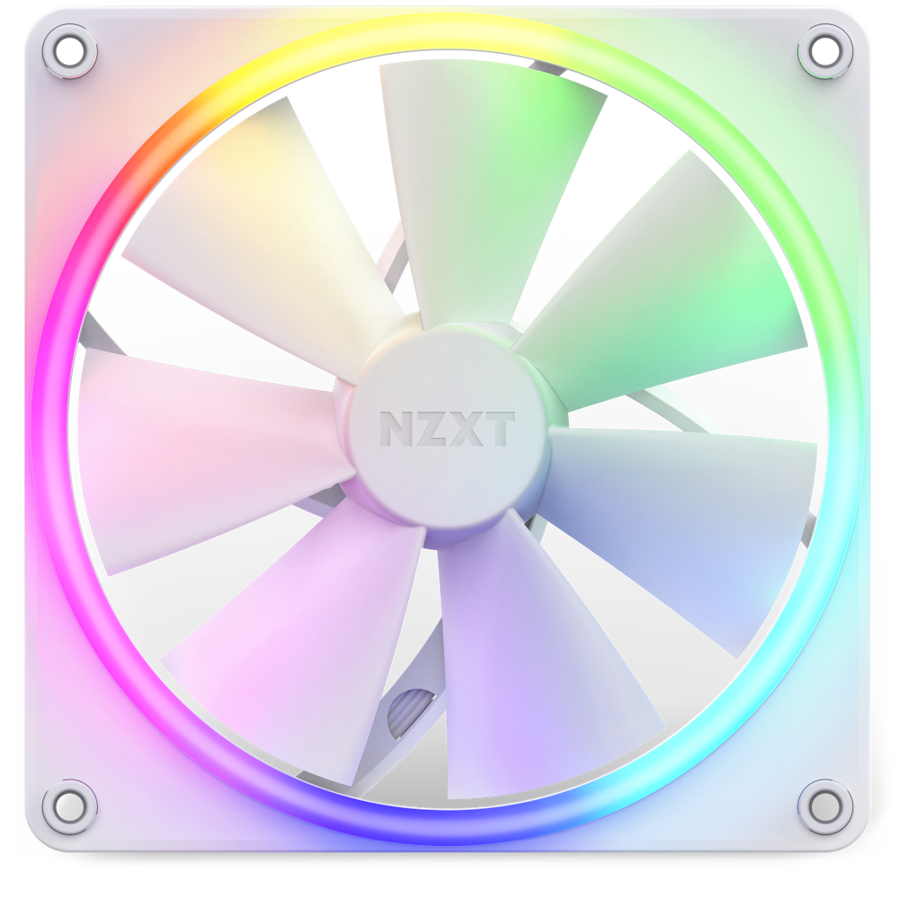 NZXT F140 RGB Core White