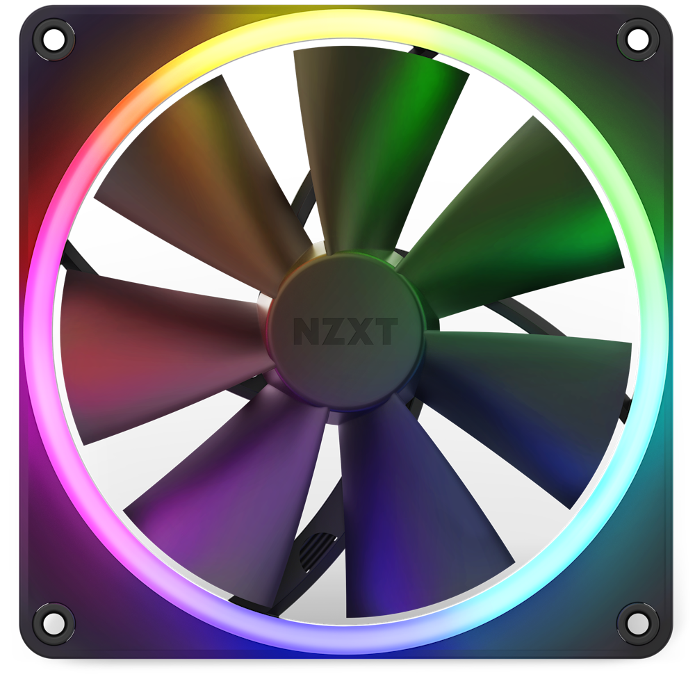 NZXT F140 RGB Core Black