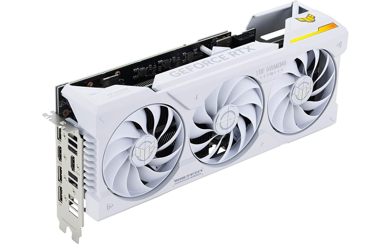 ASUS GeForce RTX 4070 Ti SUPER 16GB GDDR6X 256bit / TUF-RTX4070TIS-O16G-WHITE-GAMING