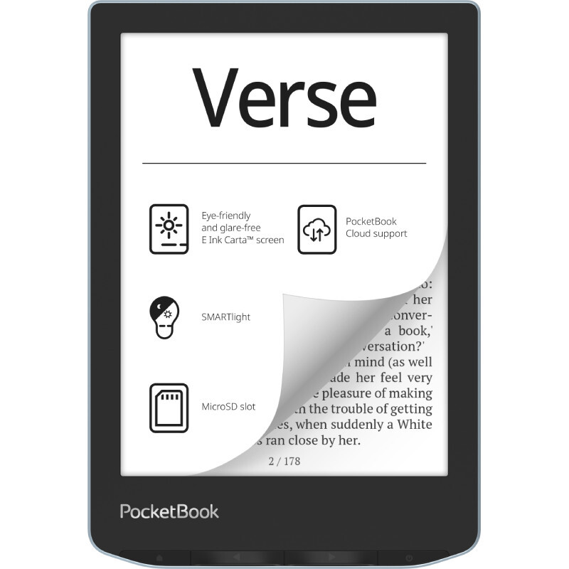 PocketBook 629 Verse / 6 E Ink Carta Blue