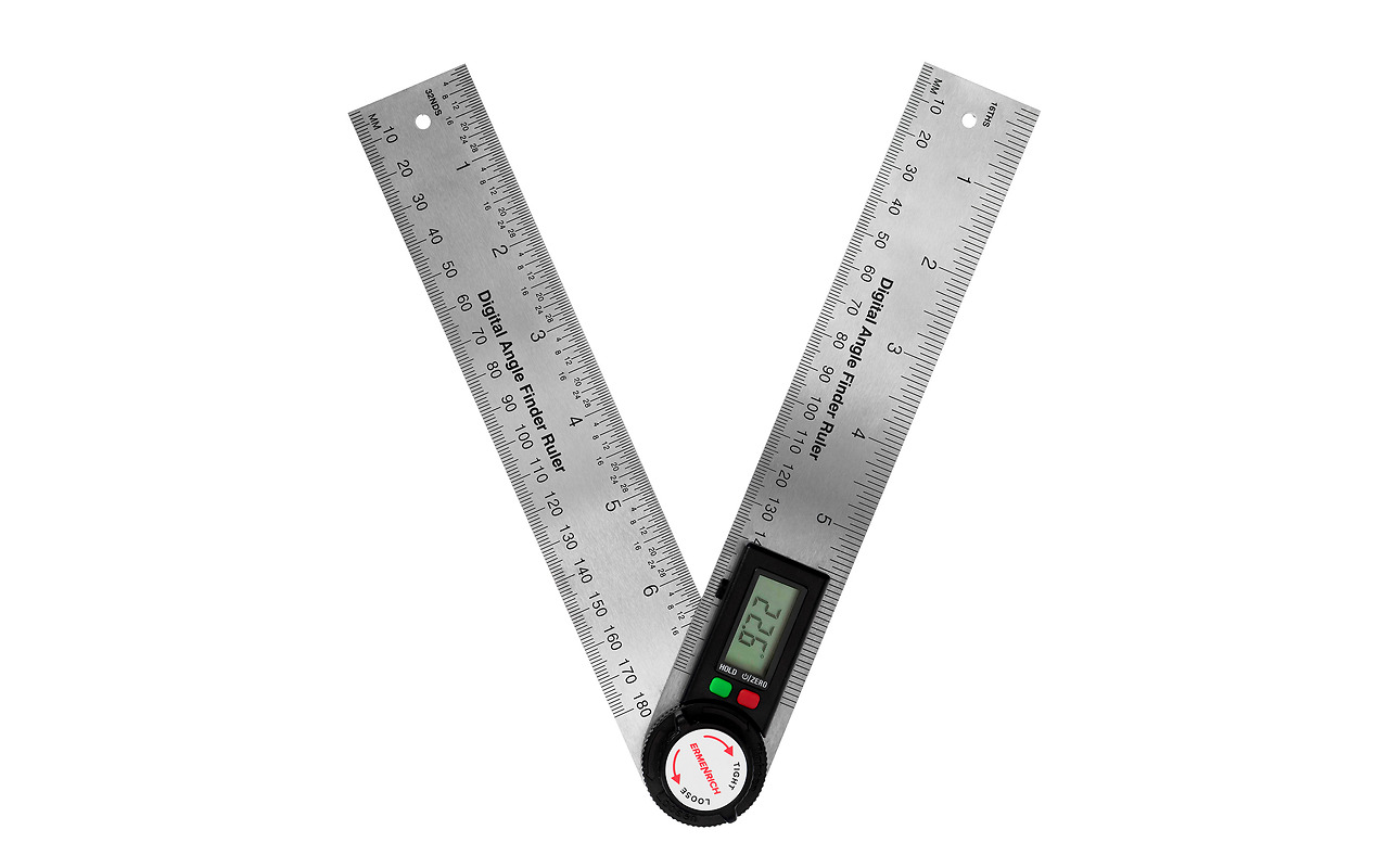 Ermenrich Verk DR30 Digital Angle Finder Ruler