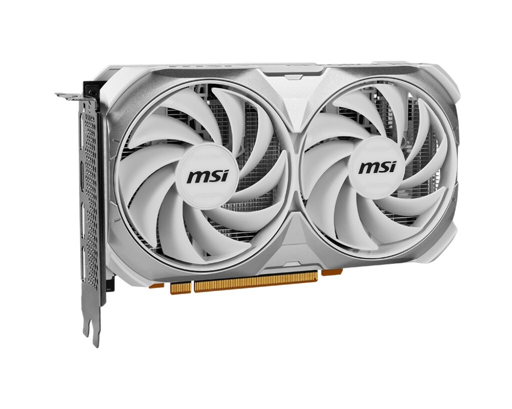 MSI GeForce RTX 4060 VENTUS 2X WHITE 8G OC / 8GB GDDR6 128Bit