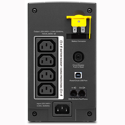APC Back-UPS BX700UI / 700VA 390W AVR + NEW CSB 7AH