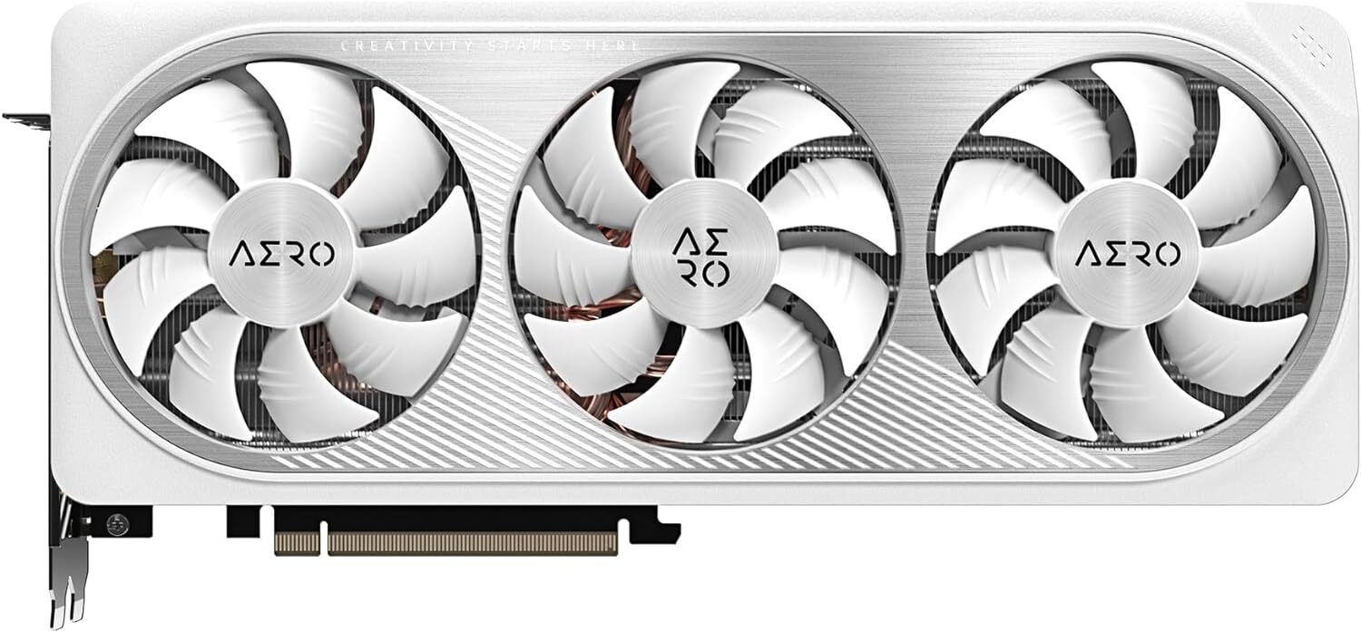 GIGABYTE GeForce RTX 4070 SUPER AERO OC 12G / 12GB GDDR6X 192bit / GV-N407SAERO OC-12GD