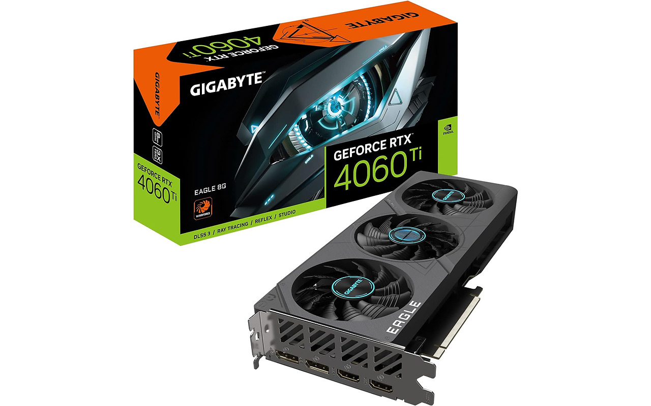 GIGABYTE GeForce RTX 4060 Ti EAGLE OC 8G / 8GB GDDR6 128bit / GV-N406TEAGLE OC-8GD