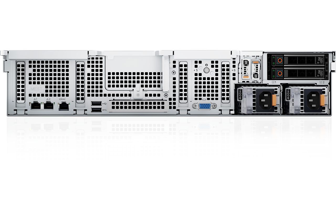 DELL PowerEdge R760xs 2U 12х 3.5 / Xeon Gold 5420+ / 16GB DDR5 / 4.0TB HDD SAS / 2x 700W / No OS