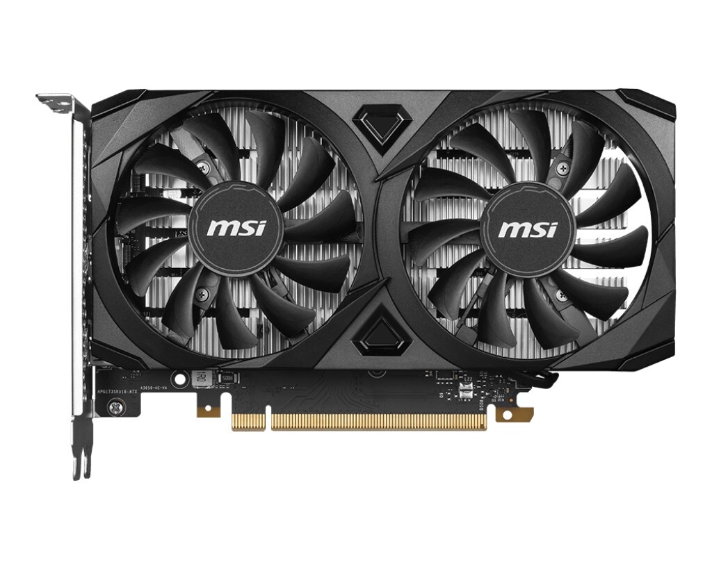 MSI GeForce RTX 3050 VENTUS 2X 6G OC / 8GB GDDR6 96Bit