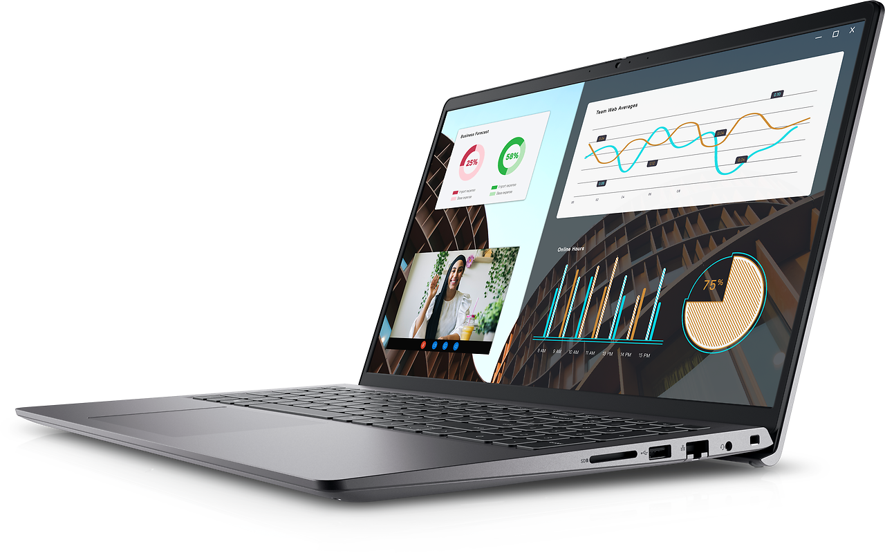 DELL Vostro 3530 / 15.6 FullHD 120Hz / Core i5-1335U / 8GB RAM / 512GB NVMe / Intel Iris Xe /