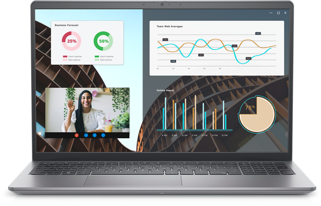 DELL Vostro 3530 / 15.6 FullHD 120Hz / Core i5-1335U / 16Gb DDR4 / 512Gb SSD / Intel Iris Xe / Black Linux/DOS