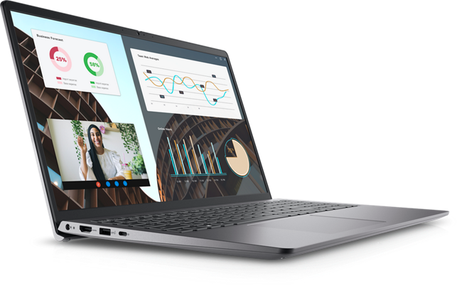 DELL Vostro 3530 / 15.6 FullHD 120Hz / Core i5-1335U / 16Gb DDR4 / 512Gb SSD / Intel Iris Xe / Black Linux/DOS