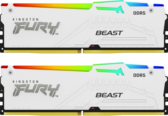 Kingston FURY Beast White RGB EXPO 2x 32GB DDR5 6000 / KF560C30BWEAK2-64