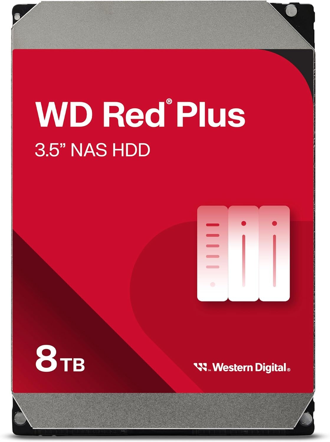 WesternDigital Red Plus NAS WD80EFPX / 8.0TB HDD 3.5