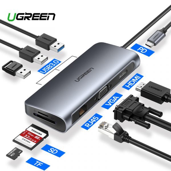 UGREEN CM490 HUB 9 in 1
