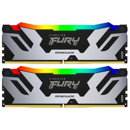 Kingston FURY Renegade Silver 2x 48GB DDR5 6400 / RGBKF564C32RSAK2-96