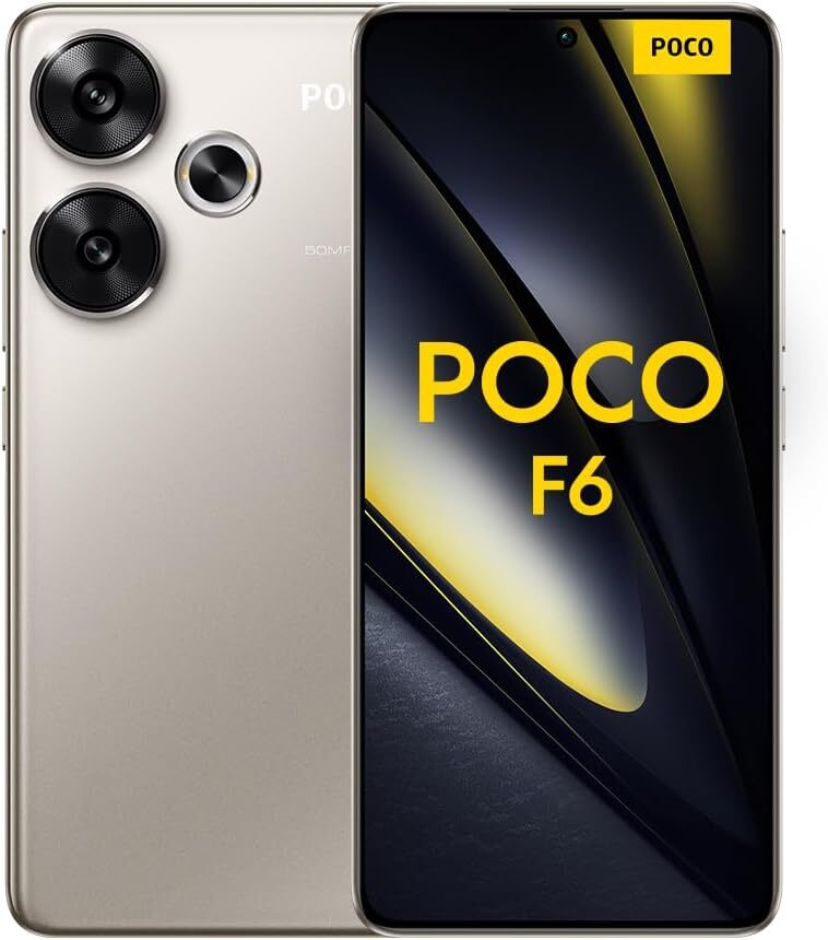 Xiaomi Poco F6 5G / 6.67 AMOLED 120Hz / Snapdragon 8s Gen 3 / 12GB / 512GB / 5000mAh