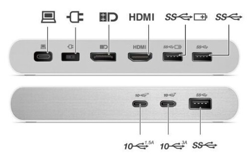 Lenovo 500 USB-C Universal Dock / G0AA0135EU