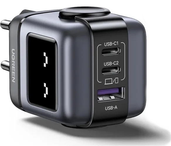 UGREEN Robot GaN Tech Fast Charger 65W Black
